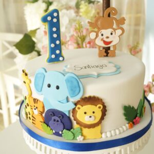 Pastel de Animales con nombre