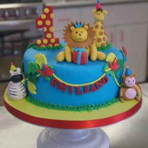 Pastel de Animales con nombre