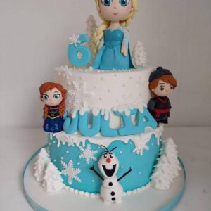 Pastel de Frozen