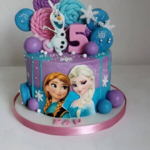 Pastel de Frozen